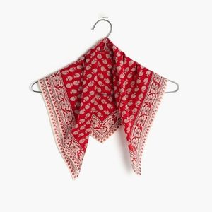Madewell Red Bandana